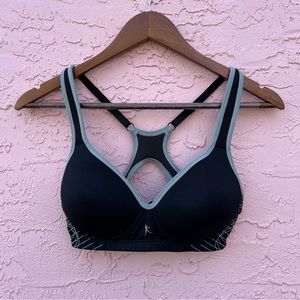 Danskin Black Sports Bra Size 34C